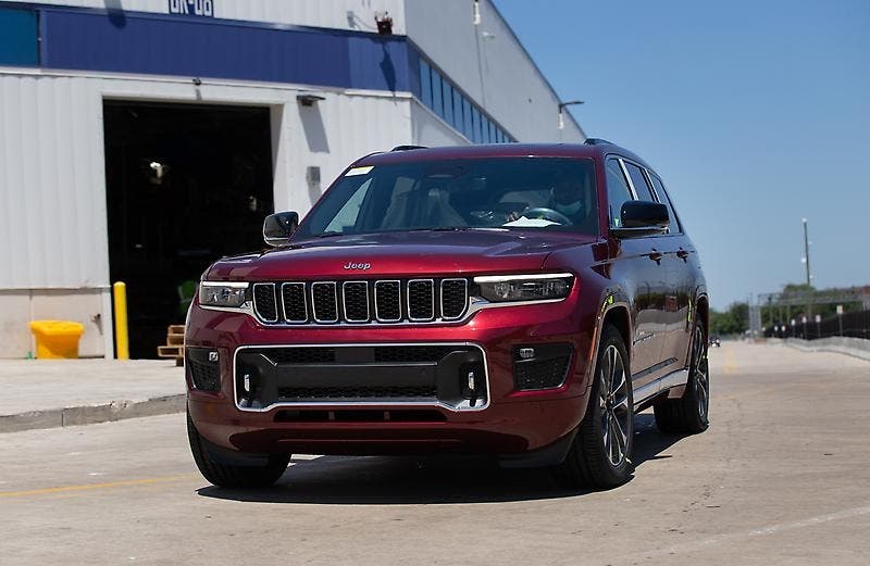 Jeep Grand Cherokee L consegne concessionarie