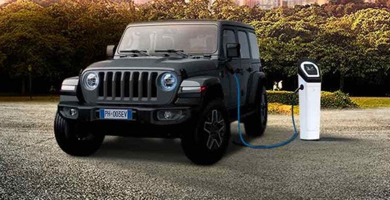 Jeep Wrangler 4xe promo giugno