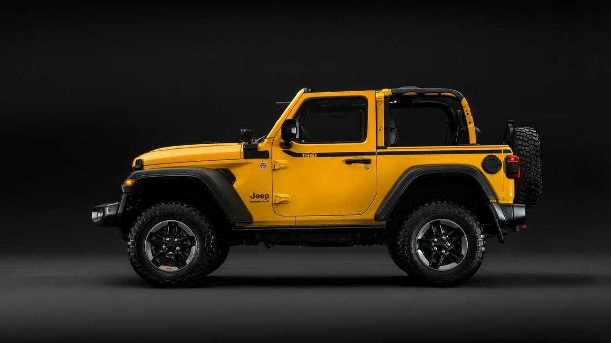 Jeep Wrangler a due porte Europa