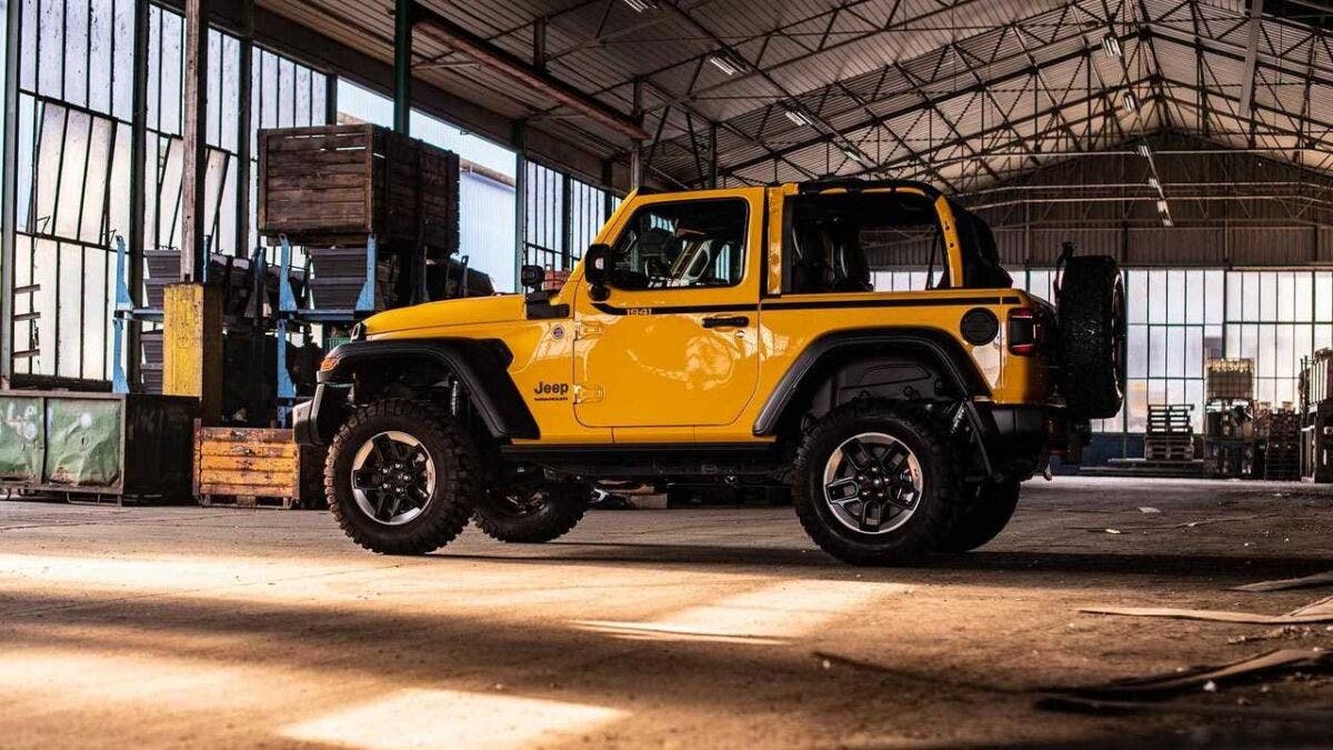 Jeep Wrangler a due porte Europa