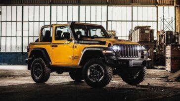 Jeep Wrangler a due porte Europa