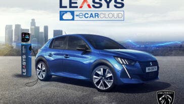 Leasys e-CarCloud Peugeot e-208 DS E-Tense