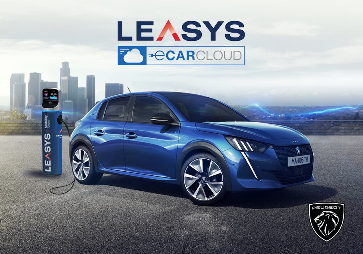 Leasys lancia i nuovi e-CarCloud Peugeot e-208 e DS E-Tense 