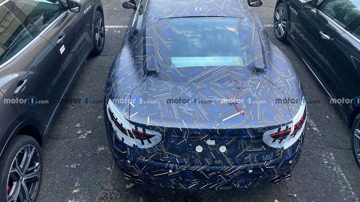Maserati GranTurismo 2022 nuovo avvistamento