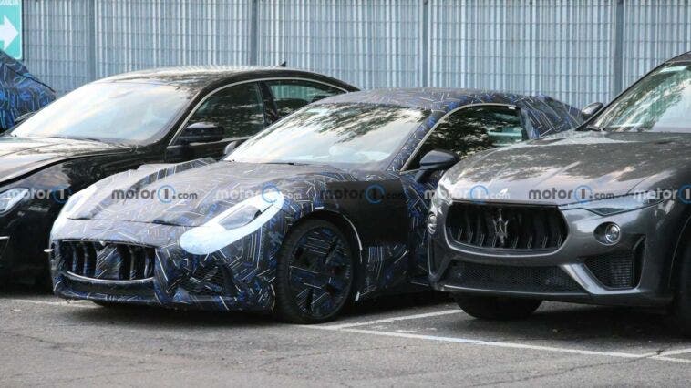 Maserati GranTurismo 2022 nuovo avvistamento