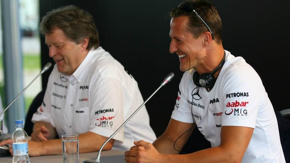 Michael Schumacher Norbert Haug