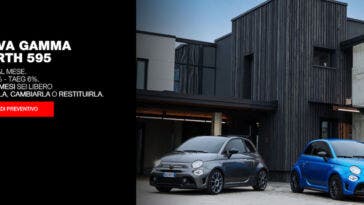 Nuova Abarth 595 promozione