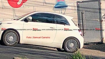 Nuova Fiat 500 Elettrica Icon test Brasile