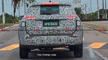 Nuovo Jeep Commander foto spia Brasile