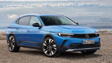 Opel Astra Cross render