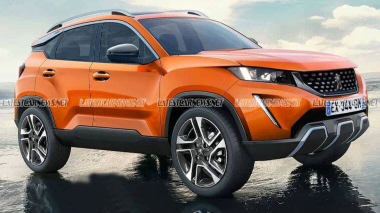 Peugeot 1008 render