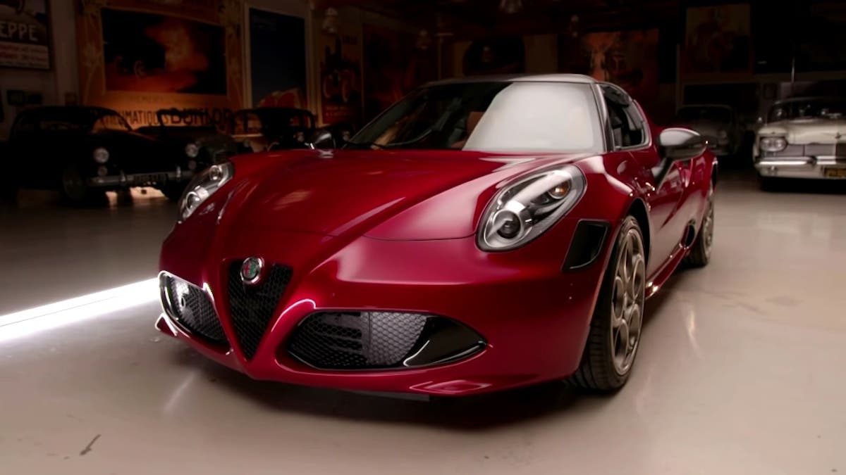 Alfa Romeo 4C Spider 33 Stradale Tributo Jay Leno