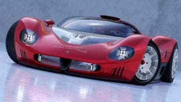 Alfa Romeo Periscopica moderna render