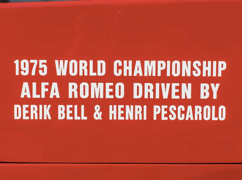 Alfa Romeo Tipo 33 TT 12 1974 asta