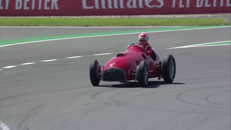 Charles Leclerc Ferrari 375 F1 Silverstone