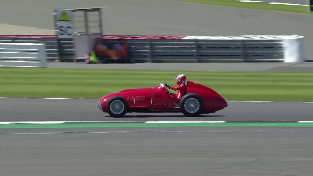 Charles Leclerc Ferrari 375 F1 Silverstone