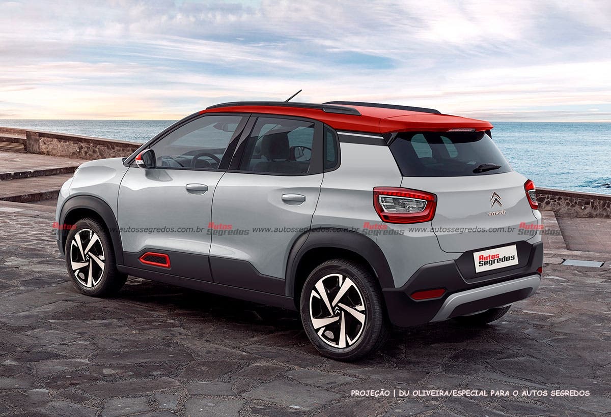 Citroën C3 2022 render