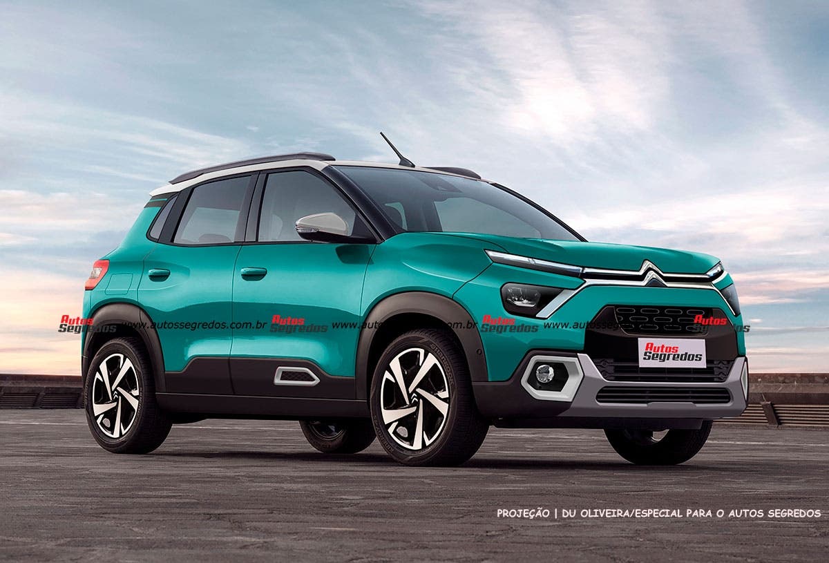 Citroën C3 2022 render