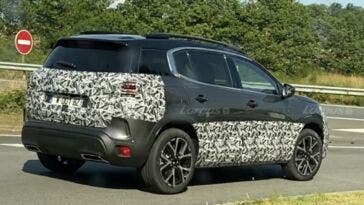 Citroën C5 Aircross 2023 prototipo foto spia