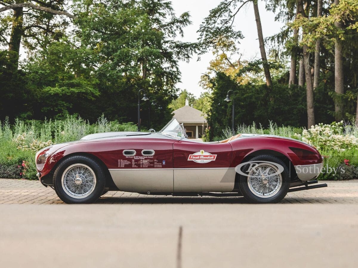 Ferrari 166 MM Spider Vignale 1953 asta