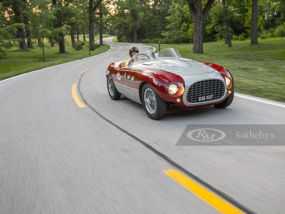 Ferrari 166 MM Spider Vignale 1953 asta