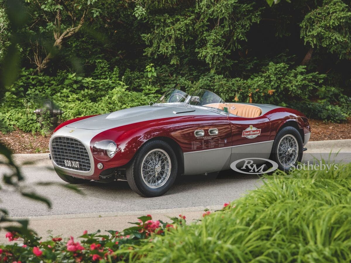 Ferrari 166 MM Spider Vignale 1953 asta