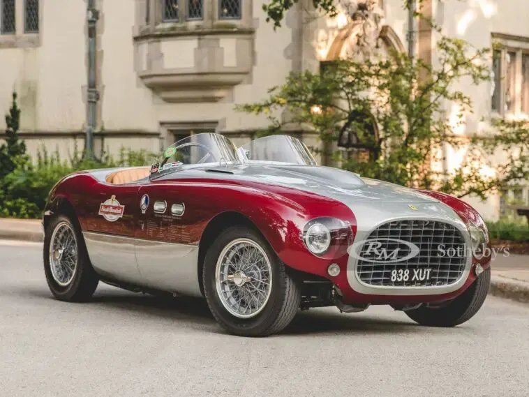 Ferrari 166 MM Spider Vignale 1953 asta