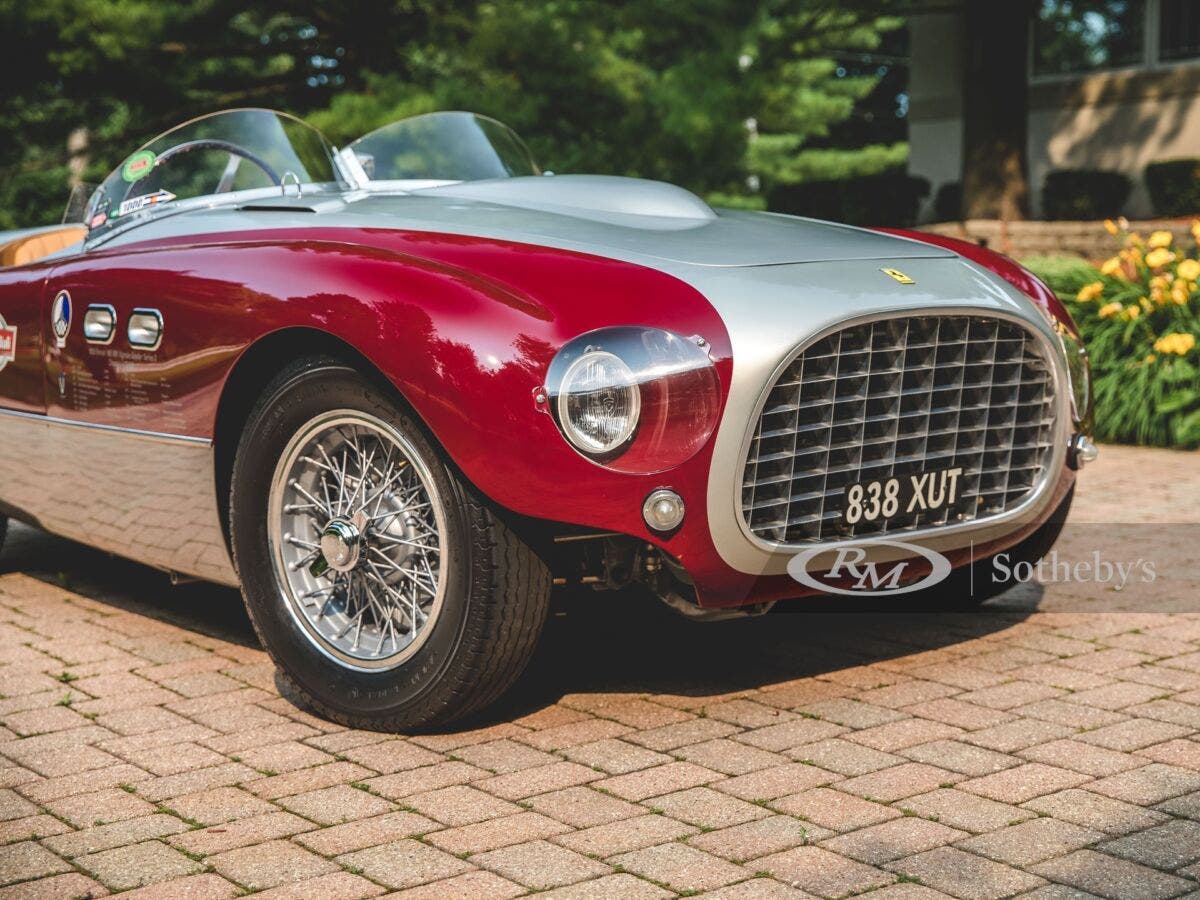 Ferrari 166 MM Spider Vignale 1953 asta