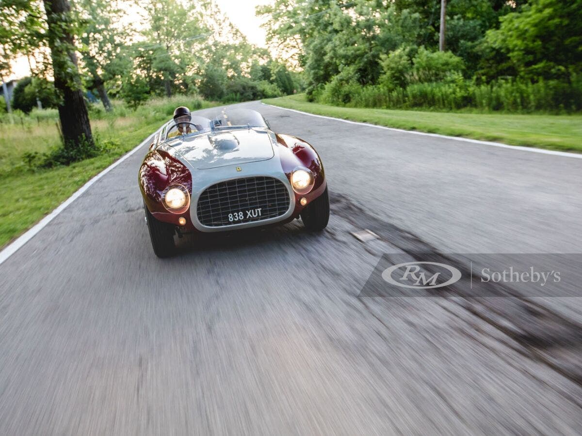 Ferrari 166 MM Spider Vignale 1953 asta