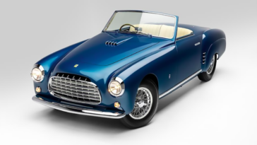 Ferrari 212 Europa cabrio Ghia 1952 asta