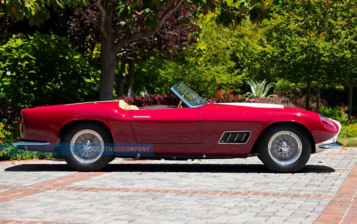 Ferrari 250 GT California Spider Competizione 1959 asta