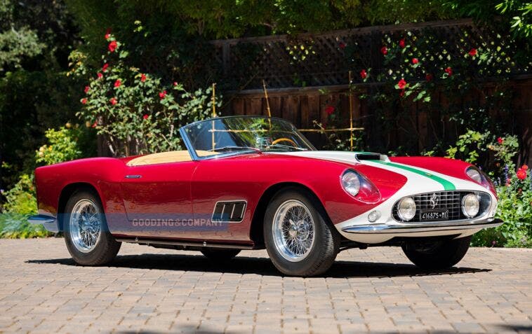 Ferrari 250 GT California Spider Competizione 1959 asta