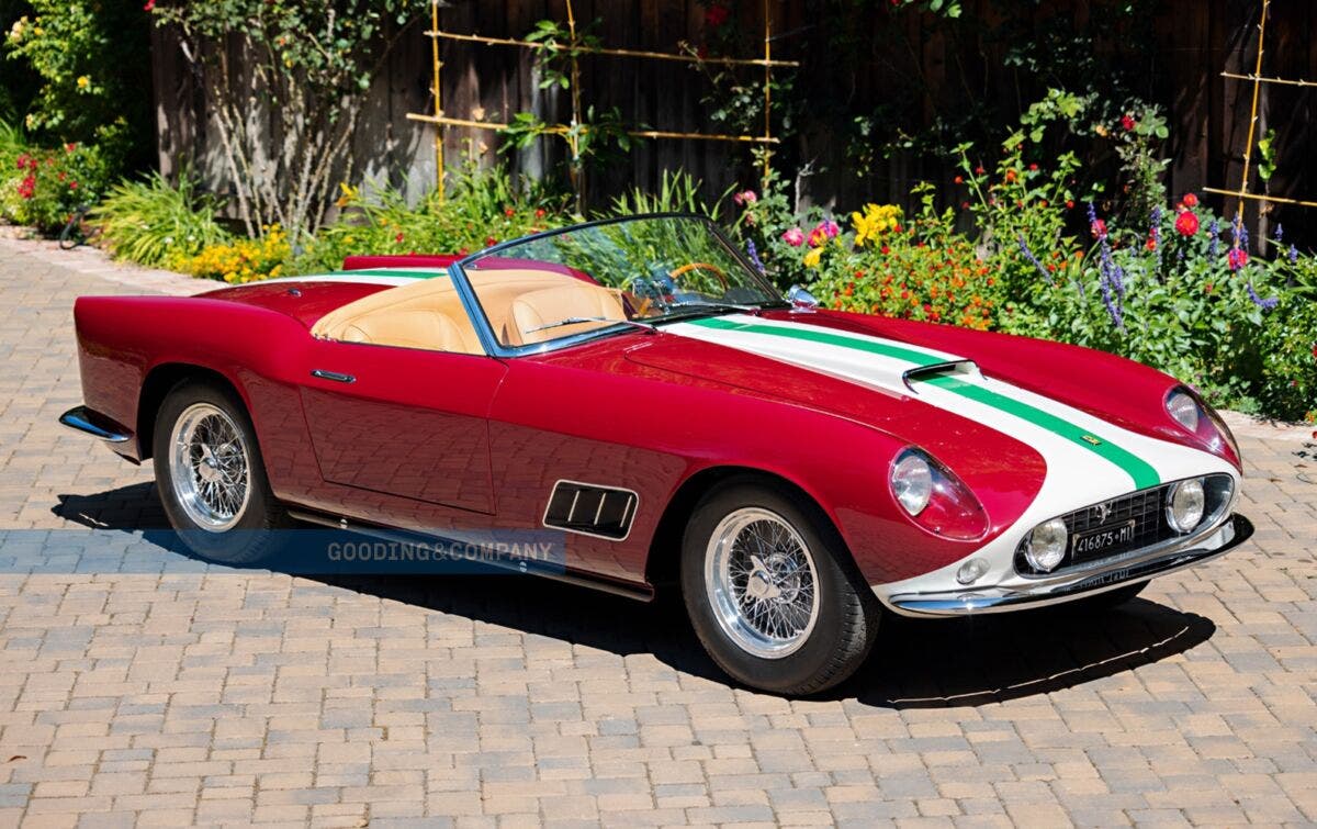 Ferrari 250 GT California Spider Competizione 1959 asta