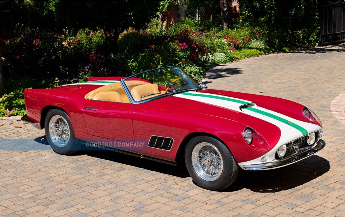 Ferrari 250 GT California Spider Competizione 1959 asta