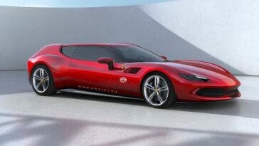 Ferrari 296 GTB Shooting Brake render