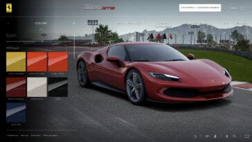 Ferrari 296 GTB configuratore