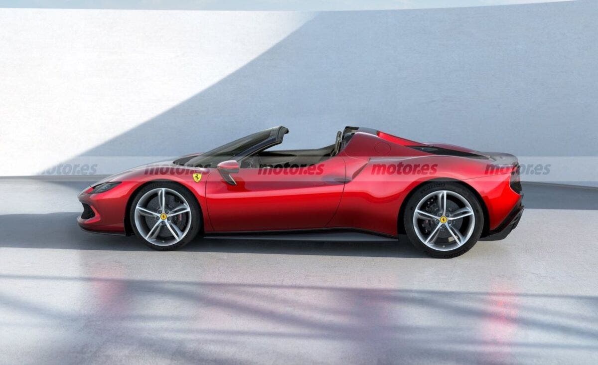 Ferrari 296 GTS render