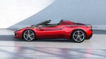 Ferrari 296 GTS render