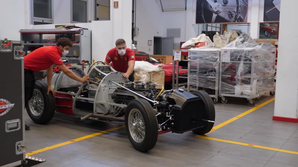 Ferrari 375 F1 restauro