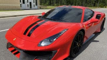 Ferrari 488 Pista 2020 asta