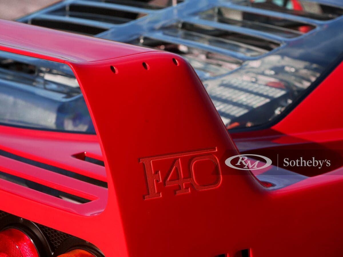 Ferrari F40 1991 asta