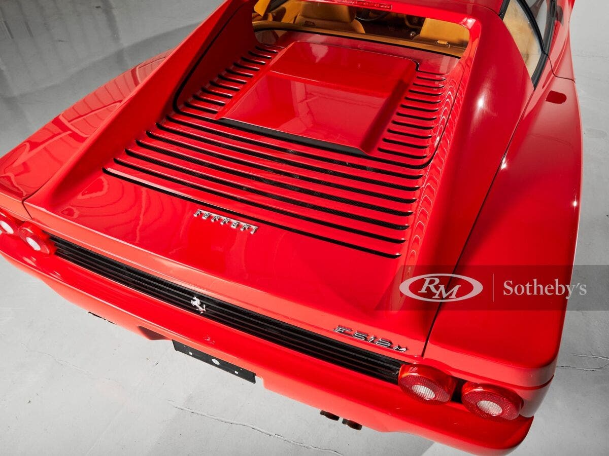 Ferrari F512 M 1995 asta RM Sotheby's