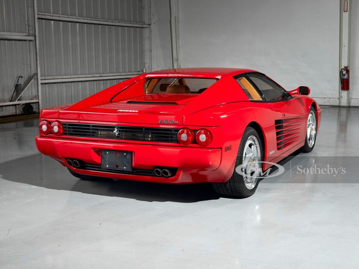 Ferrari F512 M 1995 asta RM Sotheby's