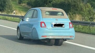 Fiat 500 a 3 ruote