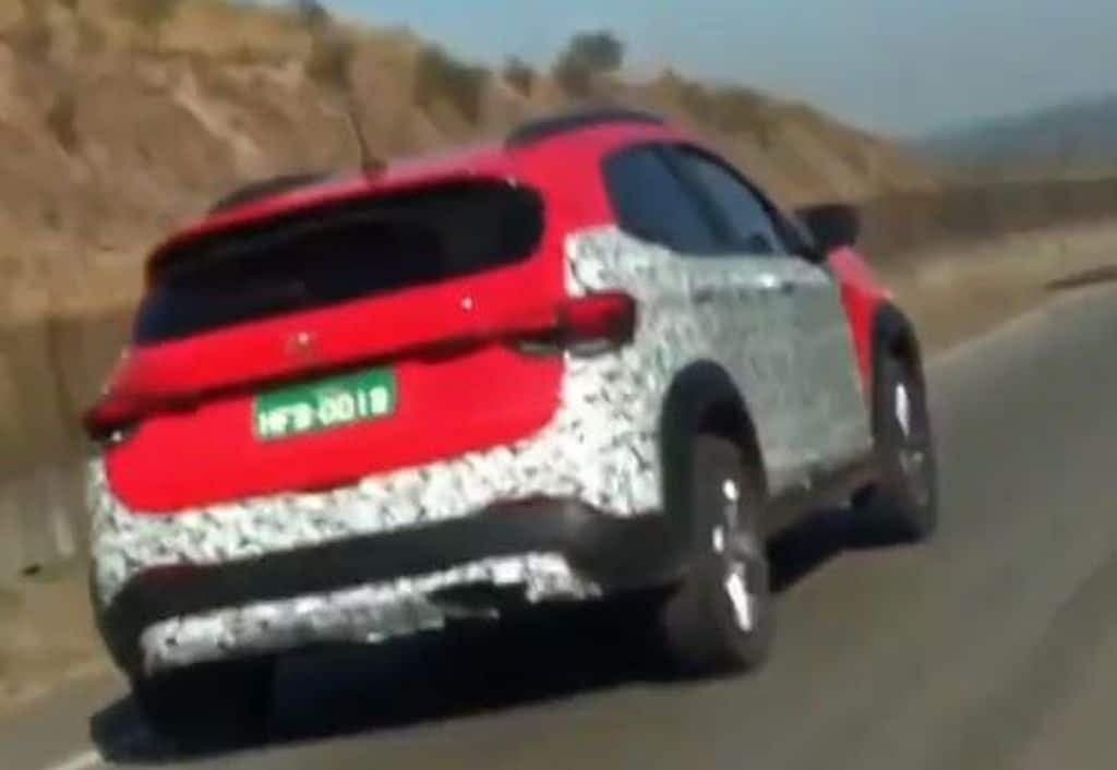 Fiat Pulse nuovo prototipo foto spia