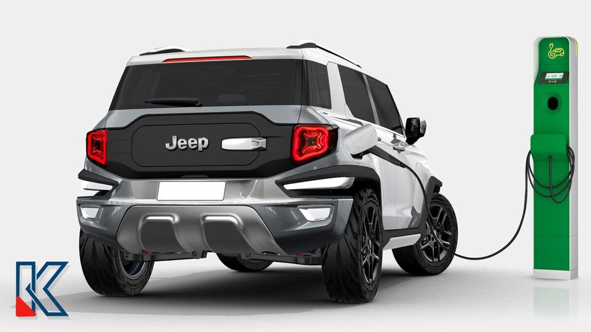 Jeep Comanche EV 2024 render