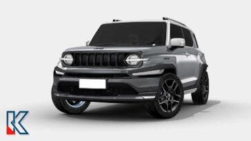 Jeep Comanche EV 2024 render
