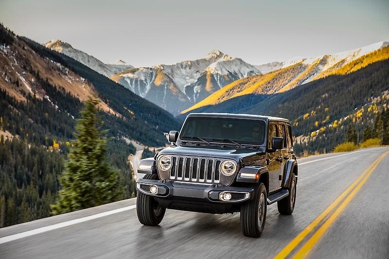 Jeep Gladiator Wrangler parabrezza Gorilla Glass