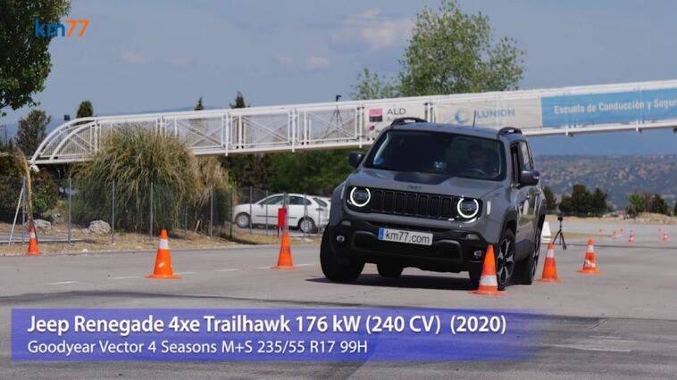 Jeep Renegade 4xe test alce