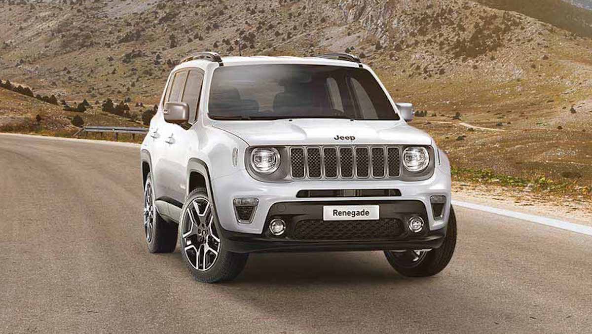 Jeep Renegade Noleggio Chiaro luglio 2021